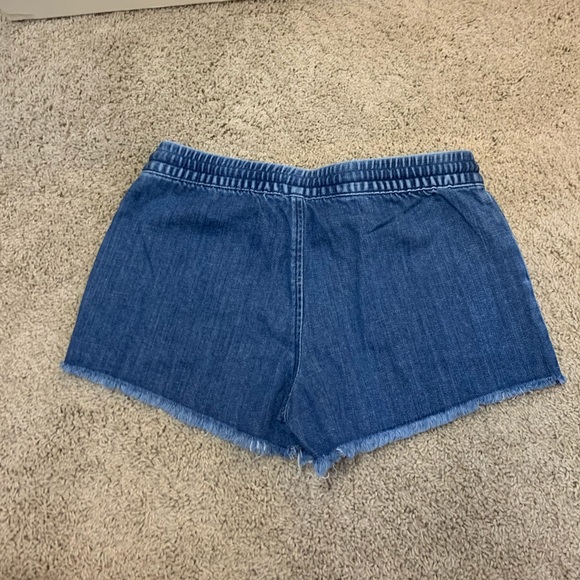 Aerie Chambray Drawstring Shorts - Picture 3 of 4